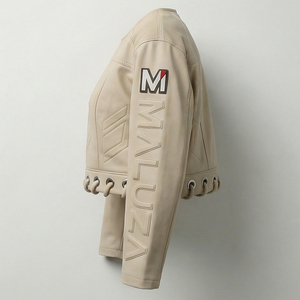 MALUZA INDUSTRIES Top Corto para Mujer, Estilo Urbano, Manga con Estampado Puff, Ropa de Moda Europea Premium - Product Image 6