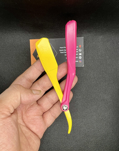 Manual Straight Edge Shaver Professional Stainless Steel Sharp <b>Razor</b> Foldable Beard <b>Razor</b> With <b>Blade</b> Safety <b>Razor</b> - Product Image 4