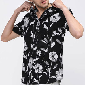 Factory Price <b>Men</b> <b>Beach</b> <b>Shirts</b> Soft Fabric Quick Dry Printed Summer Casual <b>Beach</b> <b>Shirts</b> Made In Pakistan - Product Image 3