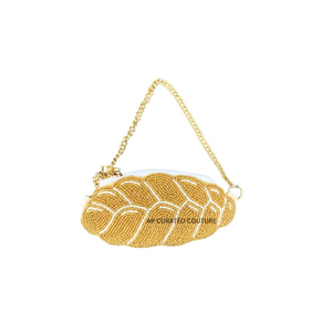 Porte-monnaie artisanal en perles avec visage de bouledogue, mini fermeture éclair, style dessin animé, fait main, personnalisable, designs tendance - Product Image 2