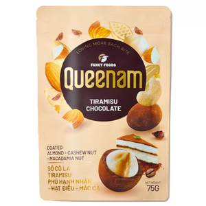Chocolate Drageado Puro al por Mayor, Dulces y Snacks OEM/ODM HALAL 75G, Tiramisú con Almendras, Anacardos y Nueces de Macadamia Recubiertos, Buen Precio, Proveedor - Product Image 1