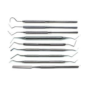 M.A. SIDDIQUE INTERNATIONAL - Juego de Instrumentos Ergonómicos de Acero Inoxidable con Certificación CE para Amalgama Dental y Resina Compuesta, Manual de Configuración, 13 Piezas - Product Image 5