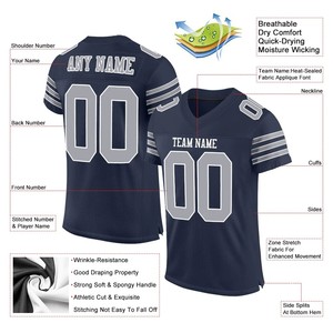 Maillots de football d'équipes nationales, logo de sponsor personnalisé, nom de l'équipe, numéro du joueur, séchage rapide, 100% polyester, service OEM ODM en gros - Product Image 4