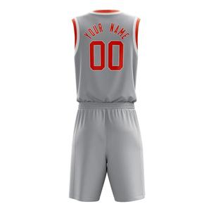 Ensemble Maillot et Short de Basketball Personnalisé en Gros – Tissu Respirant et Confortable pour Équipes Masculines - Product Image 4