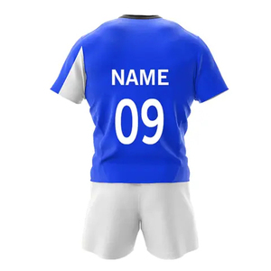 Vêtements de sport confortables fabriqués au Pakistan, ensemble maillot et short, uniforme de rugby, design personnalisé, prix bas, haute qualité, uniformes de rugby. - Product Image 6