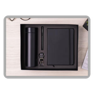 Coffret Cadeau Exécutif en Cuir PU Personnalisable : Carnet, Stylo, Porte-clés, Bouteille d'Eau – Idéal Remise de Diplôme et Rentrée Scolaire - Product Image 5