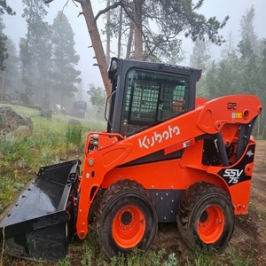 ขายส่งรถตักล้อยาง Kubota SSV75 ขนาดกะทัดรัด พร้อมอุปกรณ์ตักดินด้านหน้า เครื่องยนต์ ปั๊ม เกียร์บ็อกซ์ อะไหล่หลัก คุณภาพสูง ประสิทธิภาพเยี่ยม - Product Image 4