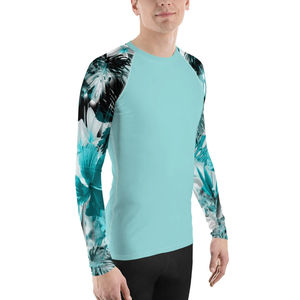 Rashguard à manches longues personnalisé avec logo imprimé, respirant, écologique, en Spandex/Polyester de haute qualité pour le yoga et les sports - Product Image 6