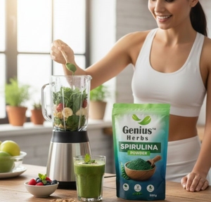 Espirulina en Polvo Premium, Extracto Natural de Algas Verdeazuladas, Producto Herbal Rico en Antioxidantes, Paquete para Bienestar y Vitalidad Diarios - Product Image 3