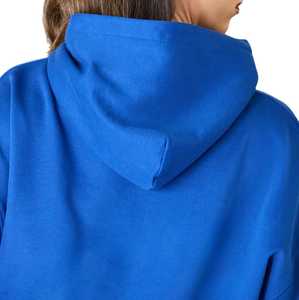 Sudadera con Capucha Azul Rey para Mujer, de Forro Polar, Manga Larga, Estilo Casual Urbano, Corte Holgado, Tacto Suave y Cómodo - Product Image 6