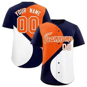 Camiseta de Béisbol Moderna para Hombre en Oferta / Camiseta de Béisbol Personalizada con Logotipo Bordado para Hombre - Product Image 5