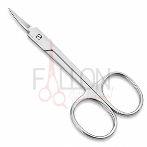 Ciseaux à cuticules professionnels en acier inoxydable avec manche doré, ciseaux à ongles de précision pour manucure - Product Image 4