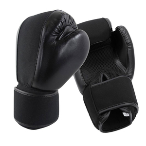 Gants de boxe en cuir pour l'entraînement - Évacuation de l'humidité et protection UV - Options personnalisables - Fabriqués au Pakistan - Product Image 6