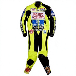 Traje de Carreras Zonda MotoCP de 1 Pieza en Cuero Vacuno/Canguro para Motociclistas, Mono de Pista/Conducción con Protección Nivel 2 - Product Image 1