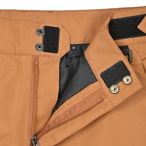 Pantalones de exterior de alta calidad, cortavientos e impermeables, para esquí y senderismo, estilo casual con frente plano, ropa multibolsillos para hombre, personalizable. - Product Image 6