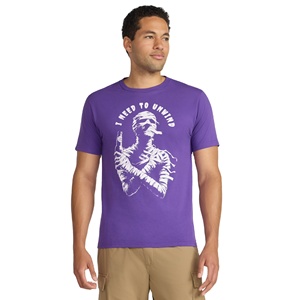 Camiseta de algodón 100% para hombre, estampada, informal, de manga corta, cuello redondo, teñida, de secado rápido, alta densidad de fibra. - Product Image 6