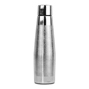 Botella de Agua de Cobre Más Vendida con Tapa, Portátil, para Viajes, Diseño Oriental con Patrón, Base Acanalada - Product Image 4