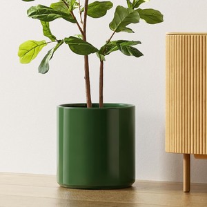 Support de plante géométrique en bois d'acacia - Design minimaliste moderne - Vente en gros - Product Image 4