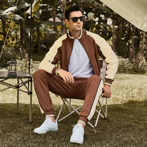 Latest Style Winter Casual Solid Unisex Regular Fit 100% Cotton Anti-Bacterial <b>Tracksuits</b> Sportswear Custom Logo - Product Image 2