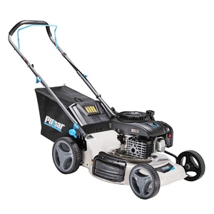 Tondeuse à gazon manuelle premium à essence avec moteur puissant pour une coupe rapide de l'herbe et des performances fluides dans la maison et le jardin - Product Image 5