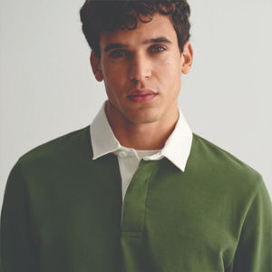 Polo de rugby à manches longues pour homme de haute qualité - Durable, confortable et idéal pour un style décontracté, chemises de rugby de style athlétique - Product Image 4