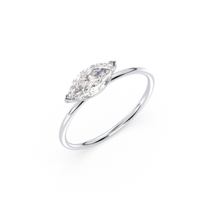 REYES <b>925</b> Sterling <b>Silver</b> White Gold Rhodium Plated Moissanite Engagement <b>Ring</b> Wholesale Price GRA Certified Fine Jewelry - Product Image 6