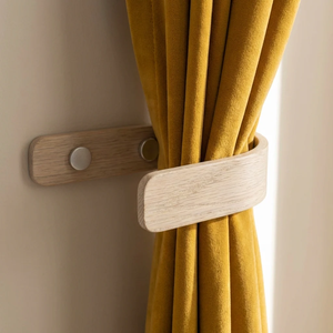 Wood Curtain <b>Tieback</b> Top Selling Curtain Accessory for Decorative Window Curtain Ticback for Living Room Wedding Curtain Ticback - Product Image 3