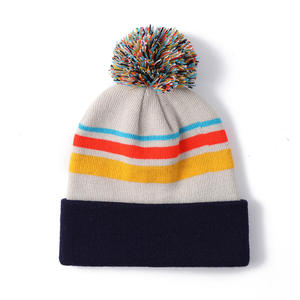 Bonnet en tricot personnalisé avec logo, couvre-chef d'hiver haut de gamme, fabricant de vêtements OEM à marque privée - Product Image 3