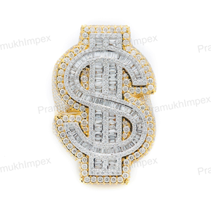 Anillo de Plata de Ley 925 Unisex Estilo Hip Hop con Eslabones Entrelazados, Completamente Cubierto de Moissanita, Joyería de Lujo, Color Rosa/Amarillo/Blanco - Product Image 3