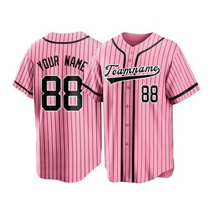 Uniforme Deportivo Personalizado, Jersey de Béisbol con Rayas, Poliéster Elástico, Estilo Dugout, Gráficos Cosidos, Impresión en Vinilo de Tacto Suave - Product Image 2