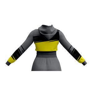 Survêtement haut court pour femme | Vêtements de sport deux pièces élégants et confortables pour le fitness et les vêtements décontractés pour femmes échauffements hauts courts - Product Image 6