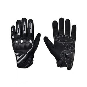 Guantes de Motocicleta de Cuero con Logotipo Personalizado, Servicio OEM de Alta Calidad, Guantes de Carreras Unisex Antideslizantes, Guantes de Conducción Duraderos de Primera Calidad - Product Image 1