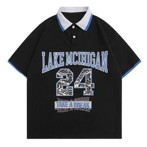 Tissu éponge respirant et absorbant la transpiration, designs personnalisés pour t-shirts, logo personnalisé, impression numérique, chemises formelles pour hommes - Product Image 3