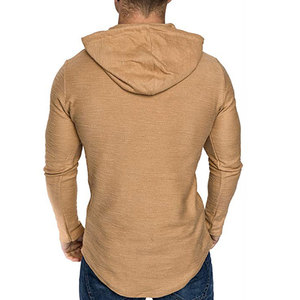 Sudaderas con Capucha de Invierno para Hombre, Estilo Urbano, de Alta Calidad, Color Sólido, Corte Regular, Transpirables, Ecológicas, al por Mayor - Product Image 2