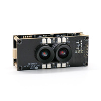 Duale 2MP USB-Kameramodul HDR WDR für Gesichtserkennung, Lebenderkennung, Zugangskontrollterminal AR0230 RX2719