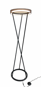 Lampadaire en fer en promotion, design nordique moderne et minimaliste, pour hôtel, lecture et éclairage sur pied, LED 21,5W CRI≥80, intensité variable - Product Image 5