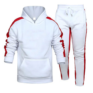 Conjunto Deportivo de Invierno para Hombre, Ligero y Transpirable, de Poliéster y Algodón, Hombros Caídos, Corte Regular, Logotipo Personalizado, OEM, ODM, Venta al Por Mayor - Product Image 1