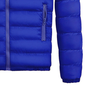 Abrigo Acolchado de Invierno para Personal Masculino, Color Azul Rey, Tallas OEM, Fabricante 2026 - Product Image 4