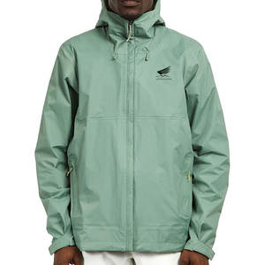 Nouvelle Arrivée 2026 – Veste de Pluie Homme à Capuche avec Logo Frontal, Respirante, Qualité Supérieure, Tissu Polyester/Nylon, Service OEM en Gros - Product Image 1