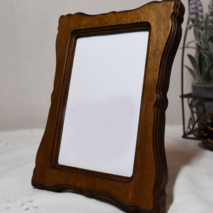 Elegant Handmade Solid Wood Photo Frame Smooth Tabletop Display for Home Office Living Room Luxury Rustic Decor Premium - Product Image 4