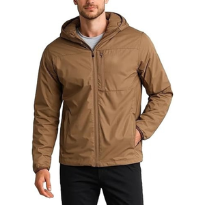 Chaqueta Cortavientos de Tenis para Hombre, Logotipo Personalizado, Secado Rápido, Transpirable, Ecológica, Ligera, para Primavera y Otoño, Deportes al Aire Libre, Casual - Product Image 1