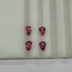 Espinela Natural Premium Mahenge, Corte Pera 6x4mm, 0.50Ct, Espinela Rosa AAAA Calibrada, Gema Suelta, Piedra de Joyería al por Mayor de Tanzania - Product Image 4