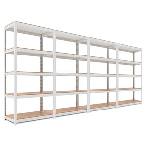 ชั้นวางของเหล็กแบบไม่ต้องใช้สลักเกลียว HOMEDANT ปรับระดับได้ รับน้ำหนักมาก ชั้นวางของแบบโมดูลาร์ - Product Image 2