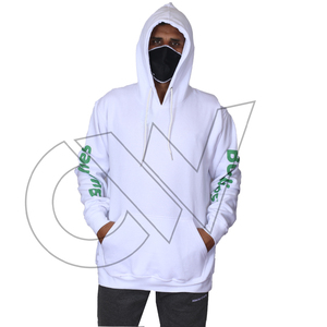 High Quality Winter Men's Hoodies <b>Sweatshirt</b> Polyester/Cotton Fleece Eco-Friendly Breathable Custom Front Logo Zipper-Up Hoodies - Product Image 1