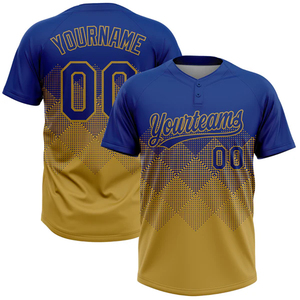 Personalized Two Button Baseball <b>Softball</b> Jersey <b>Uniform</b> Youth Adults Men Women Athletic Wear OEM Supplier - Product Image 4