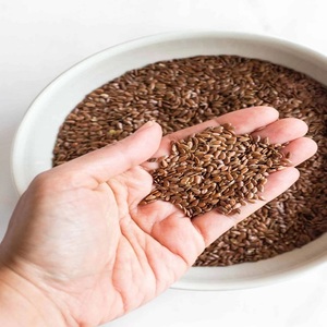 Graines de lin brutes de qualité supérieure, naturelles et biologiques, riches en protéines et en fibres, superaliment naturel comestible pour la santé quotidienne - Product Image 2
