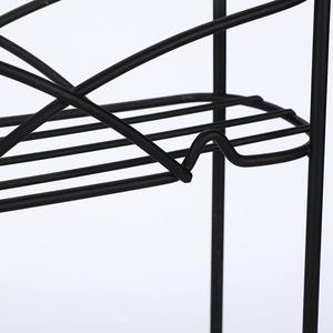 Étagère de rangement murale double niveau multifonctionnelle en fer de qualité supérieure pour cuisine, idéale pour les hôtels - Product Image 2
