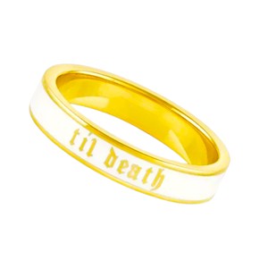 4mm 6mm Sterling Silver Jade Classic Invisible Engraving Ethnic Band <b>Ring</b> 'Till Death' Engagement Wedding Party <b>Couples</b> Promise - Product Image 5