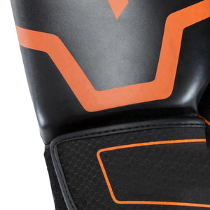 Gants de boxe durables avec sangle de poignet réglable en cuir PU pour débutants, entraînement professionnel, sparring, équipement de gym - Product Image 4