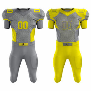 Uniforme de football américain personnalisé OEM, style streetwear, design unique, meilleur style d'uniforme de football américain - Product Image 1